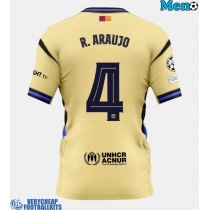Barcelona Ronald Araujo #4 Replica Away Shirt 2025-26 Short Sleeve